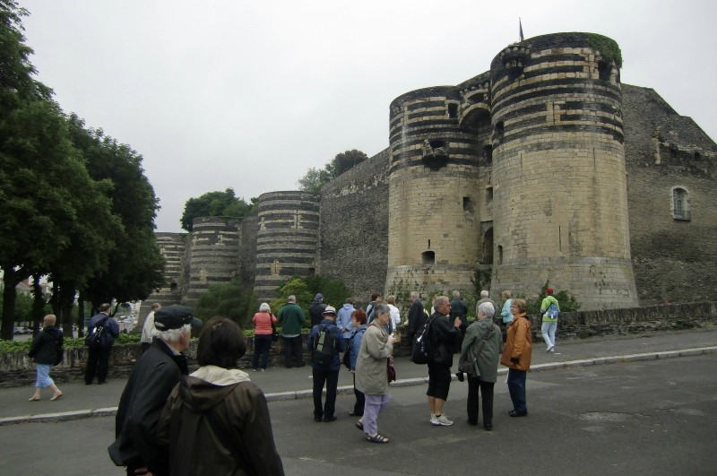 La forteresse d'Angers
