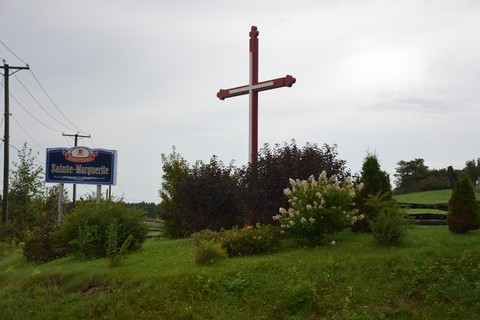 Croix de chemin aux limites de la municipalité