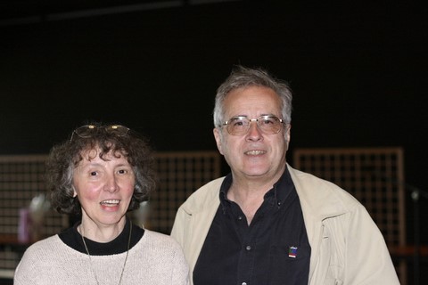 Maud Sirois-Belle et Bernard Péningault nos organisateurs en France
